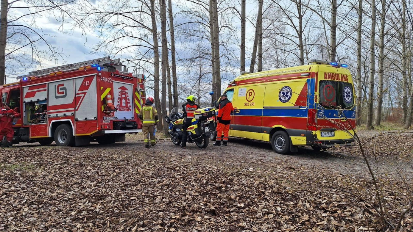 Tragedia na Pogorii III w Dąbrowie Górniczej. Z wody wyciągnięto zwłoki kobiety