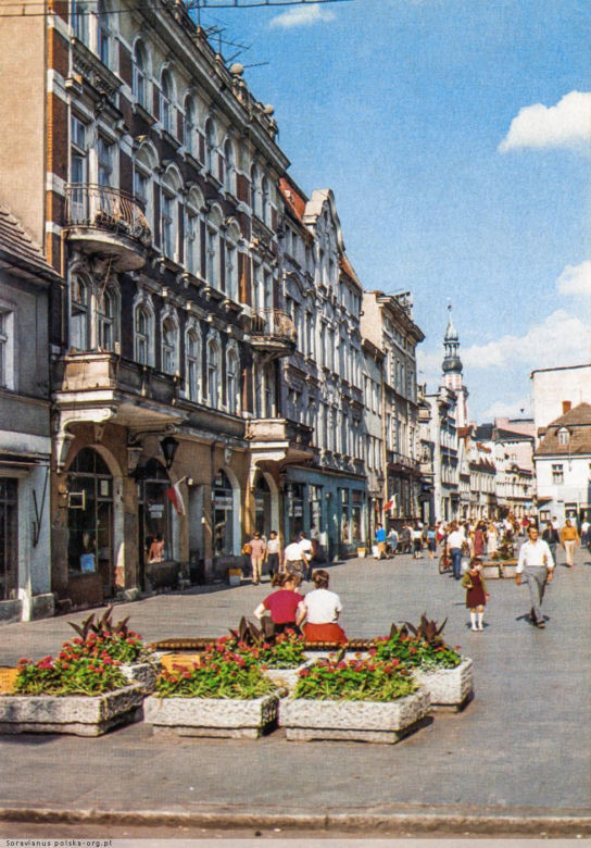Ulica Słowiańska w Lesznie stare zdjęcia