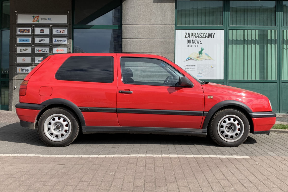 Sławomir odpicował swojego Volkswagena Golfa III GTD