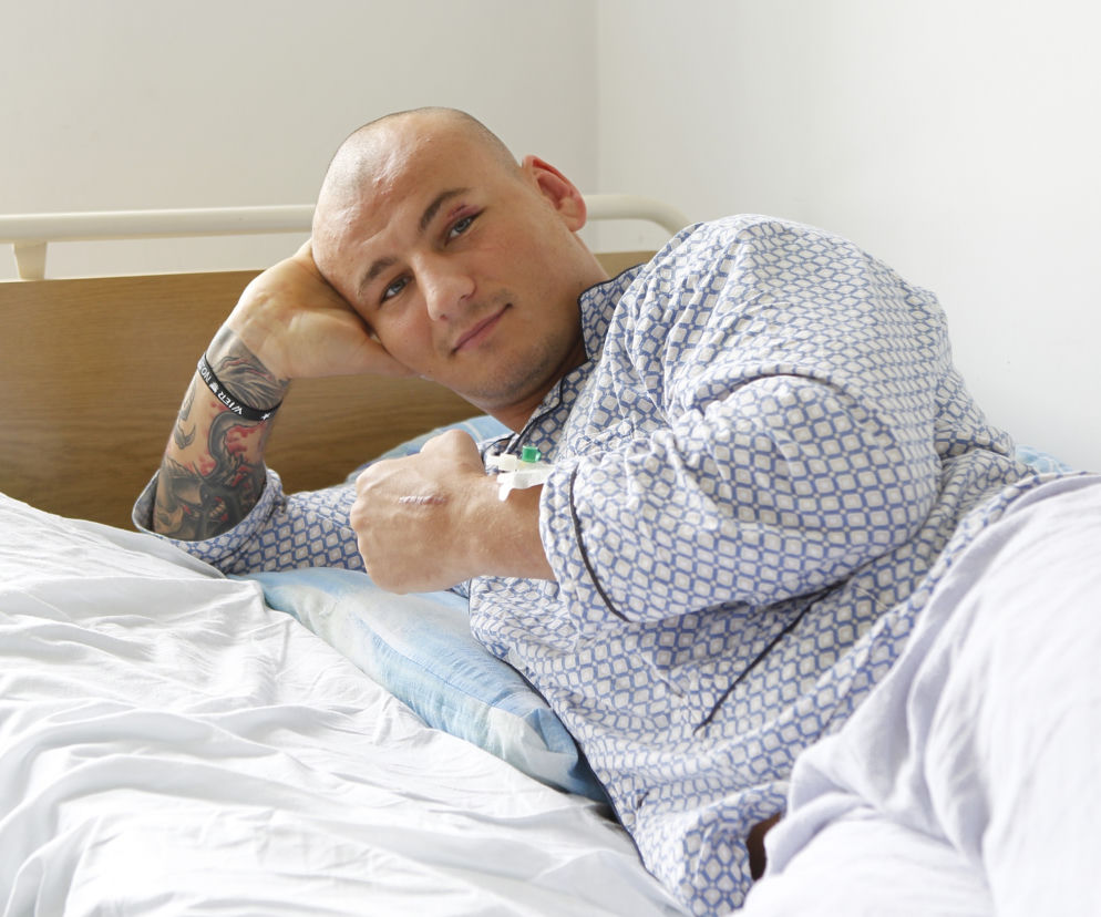 Artur Szpilka w szpitalu
