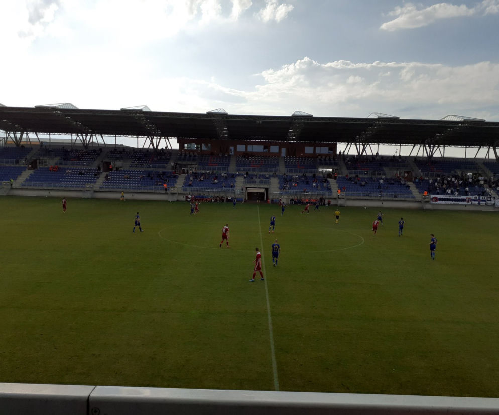Pogoń Siedlce - Elana Toruń, zdjęcie ze stadionu 