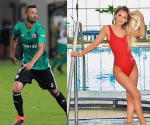 Mateusz Wieteska i jego dziewczyna Klaudia Kurek