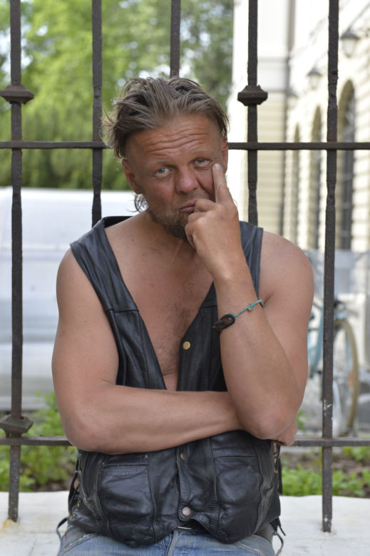 Artur Binkowski został bezdomnym