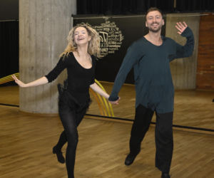 Kulesza uczy Gałązkę tańczyć