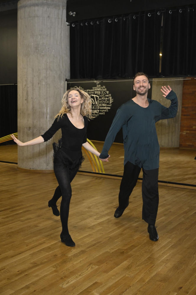 Kulesza uczy Gałązkę tańczyć