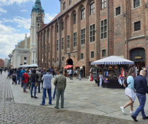 Szczepienia Citomedu na dziedzińcu muzeum