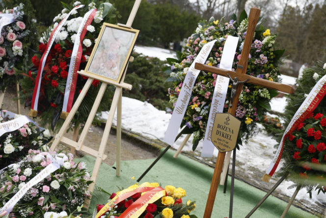Pogrzeb Bożeny Dykiel