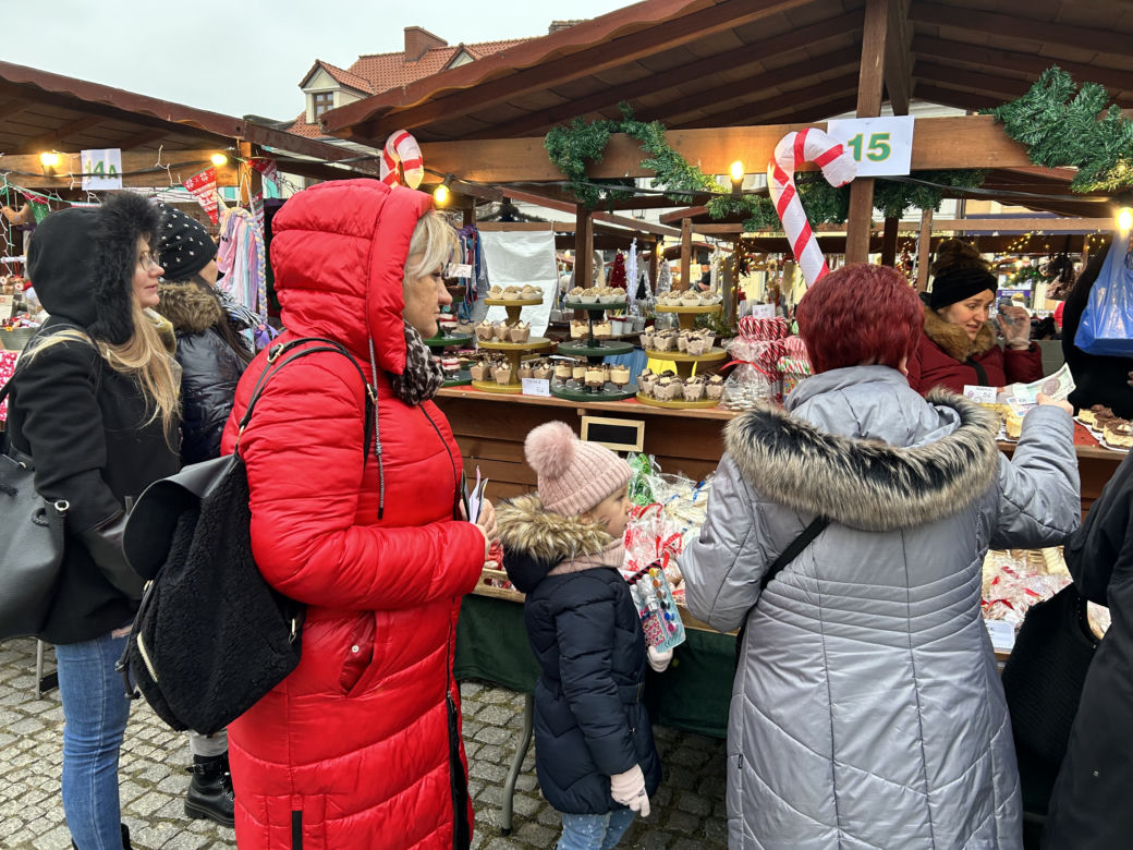 Jarmark świąteczny w Koninie