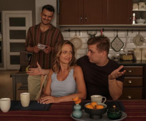 Barwy szczęścia, odcinek 3303. Agata (Natalia Zambrzycka), Ignacy (Olaf Staszkiewicz)