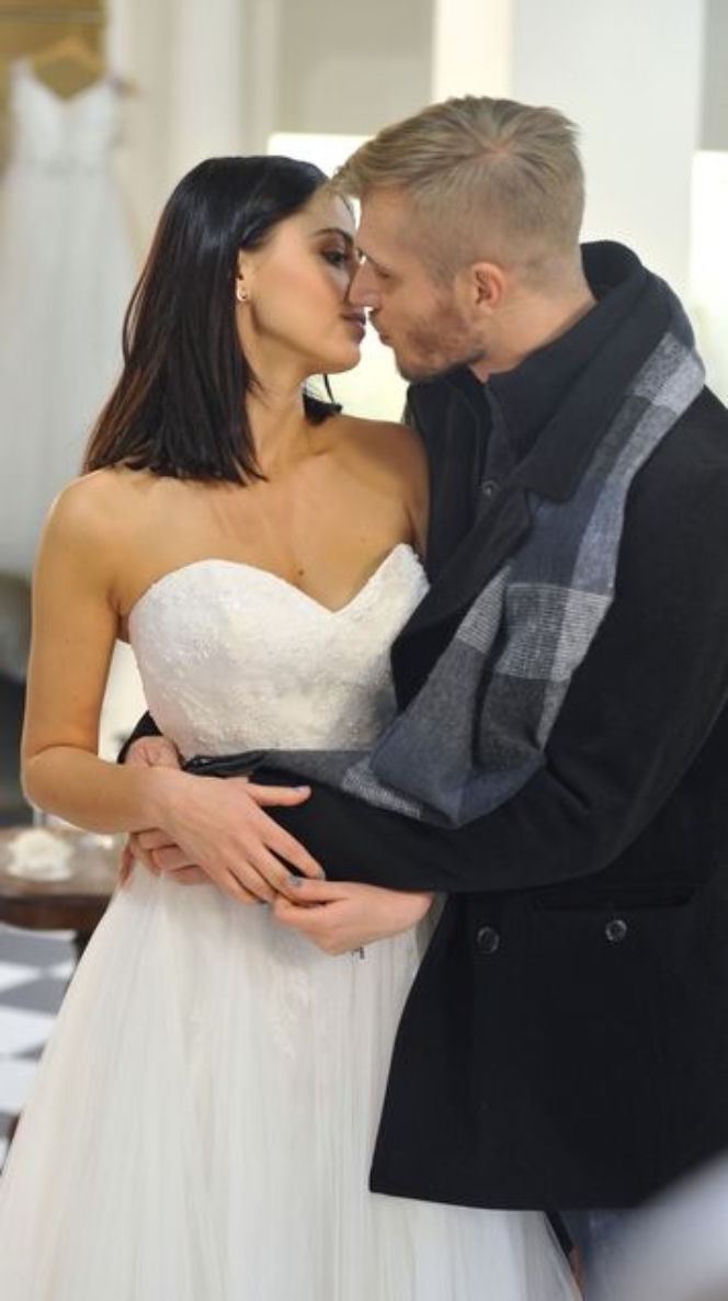 M jak miłość odc. 1206. Iza Lewińska (Adriana Kalska), Artur (Tomasz Ciachorowski)