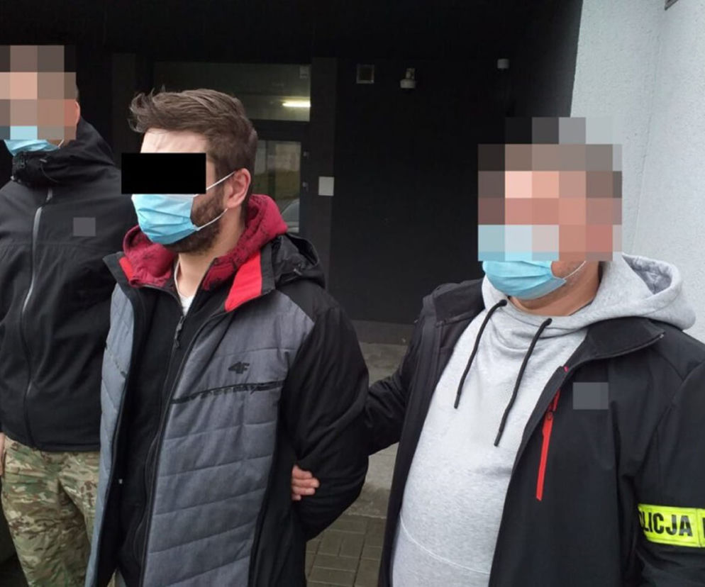 Syn policjanta produkował narkotyki