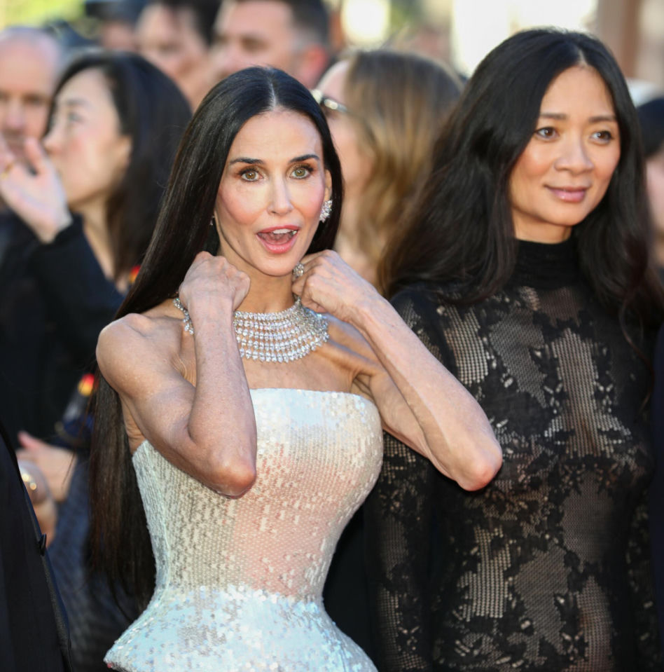 Cannes 2026: Wychudzona Demi Moore, ikoniczna Joan Collins, apetyczna Heidi Klum