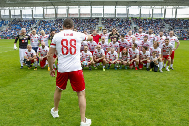 Gwiazdy na meczu TVP - Artyści