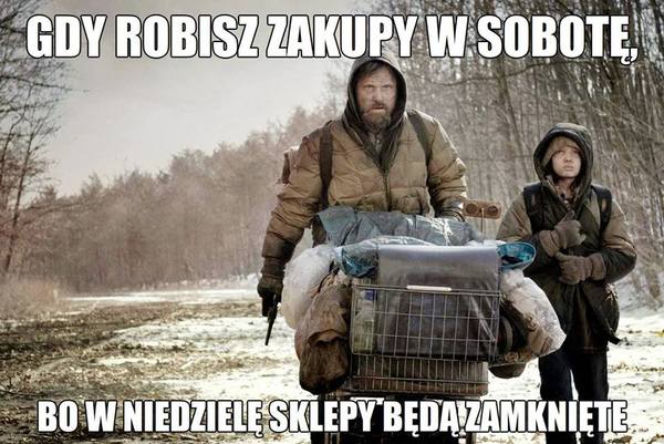 Zakaz handlu w niedziele - memy
