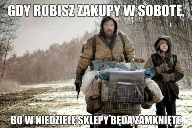 Zakaz handlu w niedziele - memy