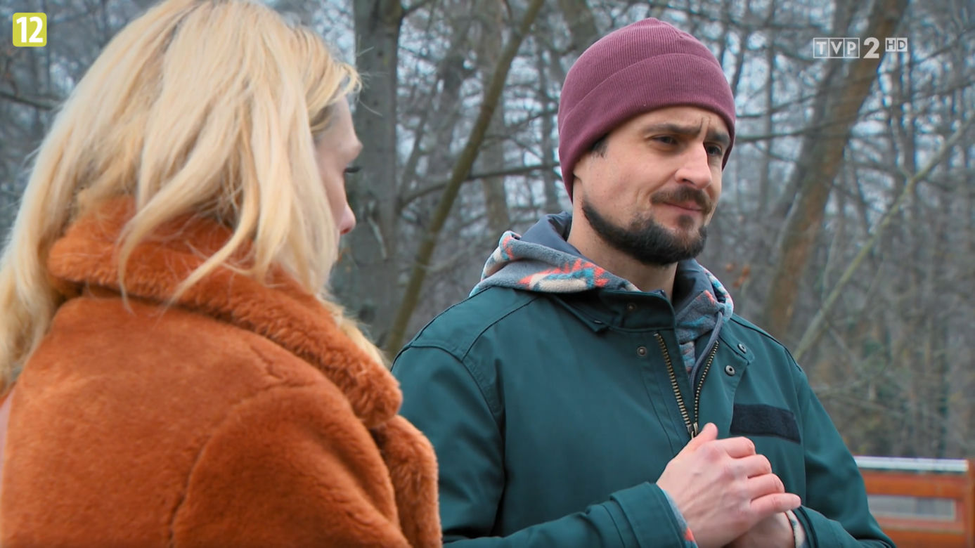 Barwy szczęścia, odc. 2621: Malwina (Joanna Gleń), Herman (Maciej Raniszewski)