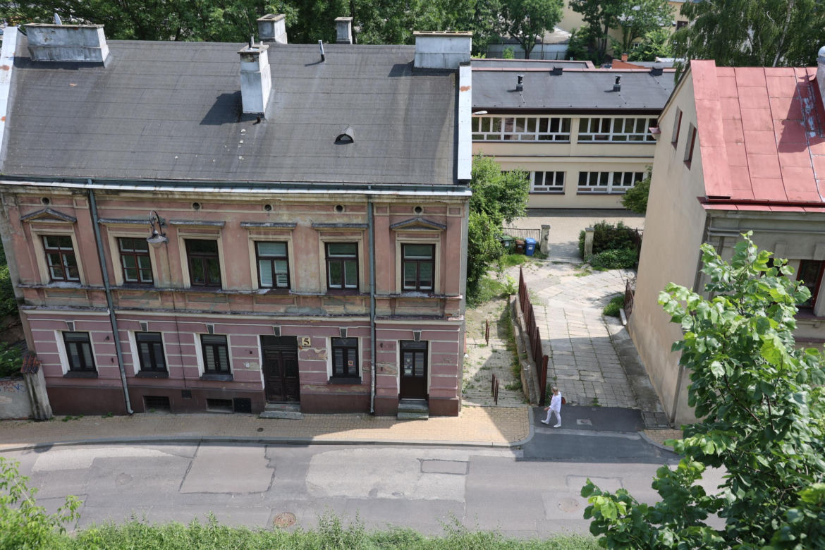 Widok na ul. Podwale w Lublinie
