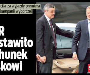 BOR wystawiło rachunek Tuskowi