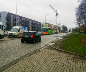 Ulica Cukrowa w Szczecinie to prawdziwy koszmar kierowców