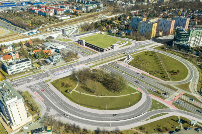 Węzeł przesiadkowy w krakowskiech Bronowicach łączy wszystkie rodzaje miejskiego transportu