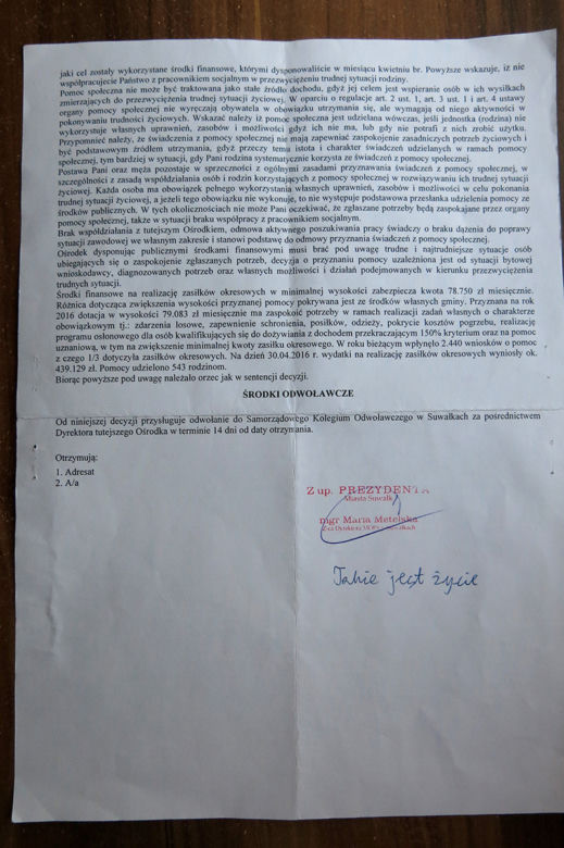 Rodzice 9 dzieci stracili zasiłek, bo skorzystali z programu Rodzina 500+