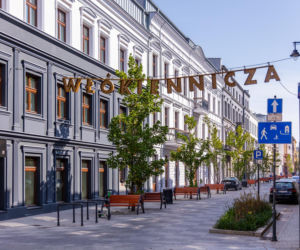 Ulica Włókiennicza w Łodzi w 2024 r.