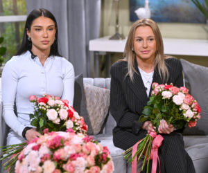 Natalia Natsu Karczmarczyk z mamą u Krzysztofa Ibisza