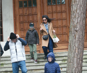 Marta Kaczyńska ze święconką