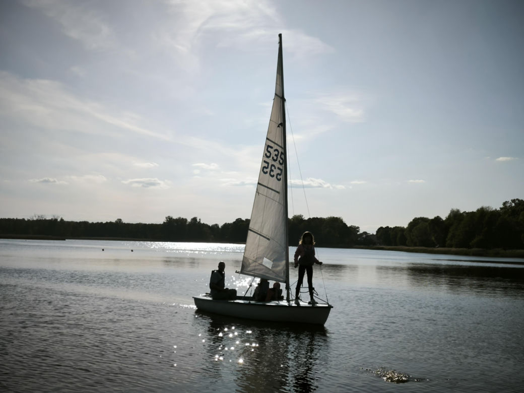 Plaża w Osiecznej przed sezonem letnim 