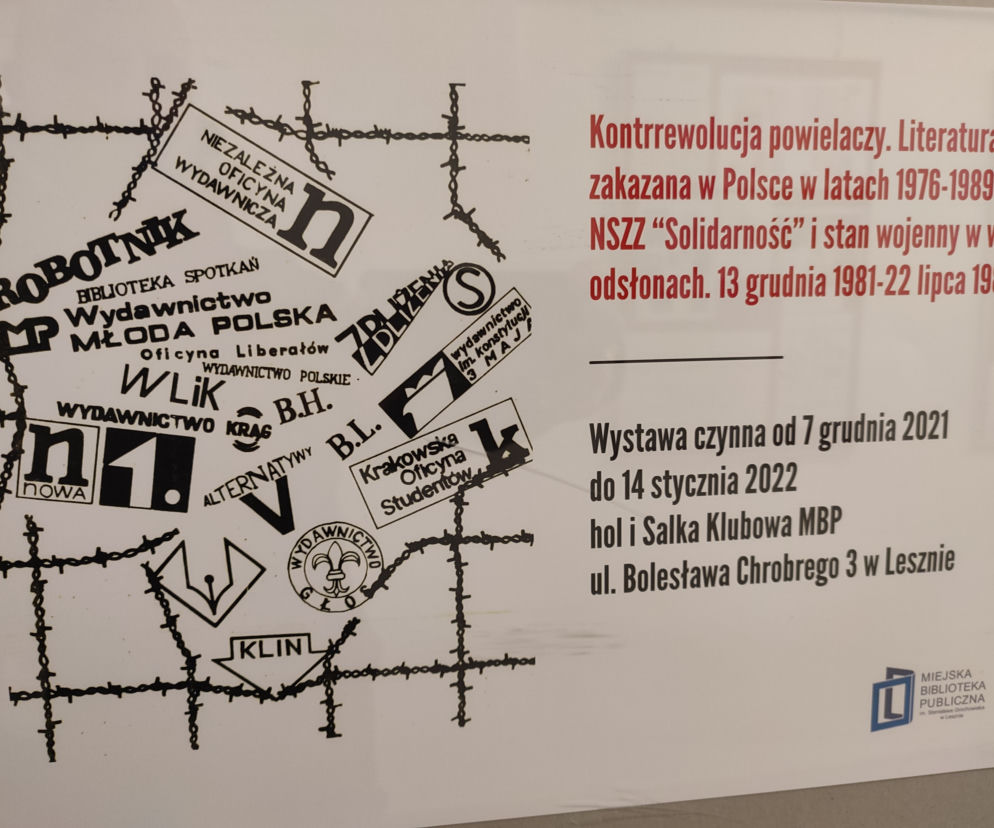 Wystawa w Miejskiej Bibliotece Publicznej w Lesznie