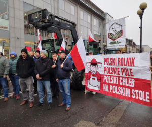 Rolnicy z regionu Siedleckiego protestowali w Siedlcach