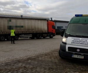40-tonowa ciężarówka w szokującym stanie technicznym