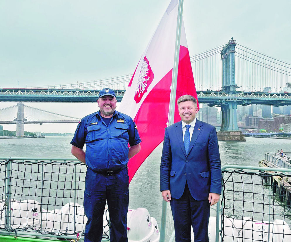 ORP Wodnik zawinął do NYC