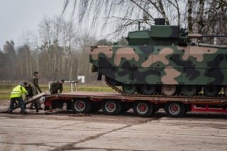 BWP Borsuk w 15 Giżyckiej Brygadzie Zmechanizowanej