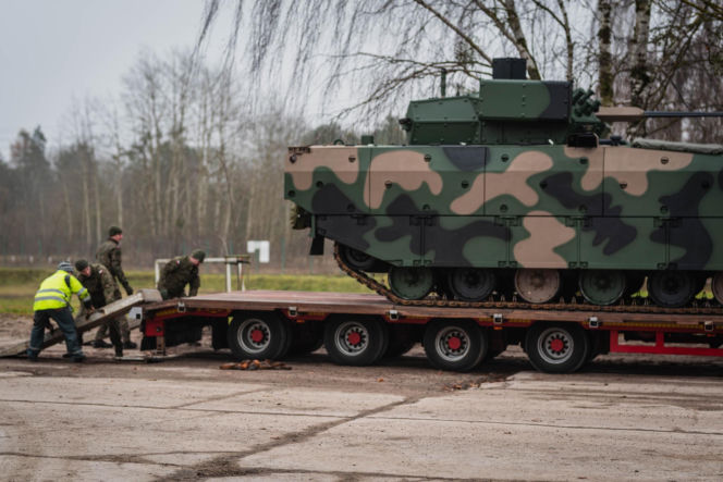 BWP Borsuk w 15 Giżyckiej Brygadzie Zmechanizowanej