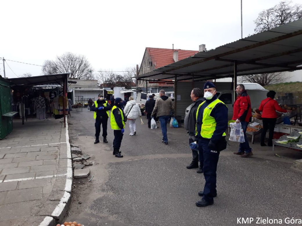 Zielonogórska policja kontroluje miasto 
