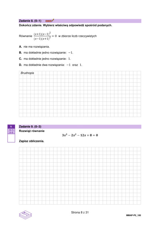 Arkusz CKE nowa formuła 2023 - matematyka podstawowa