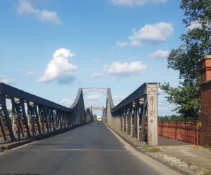 Remont zabytkowego mostu w Ścinawie