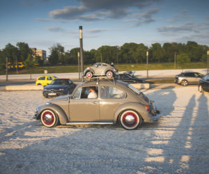 Spotkanie grupy Youngtimer Warsaw pod PGE Narodowym