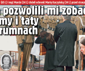 Nie pozwolili mi zobaczyć mamy i taty w trumnach