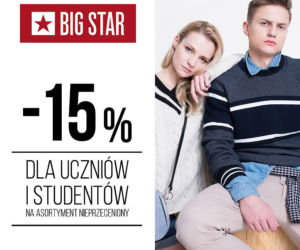 Big Star - promocja dla uczniów i studentów