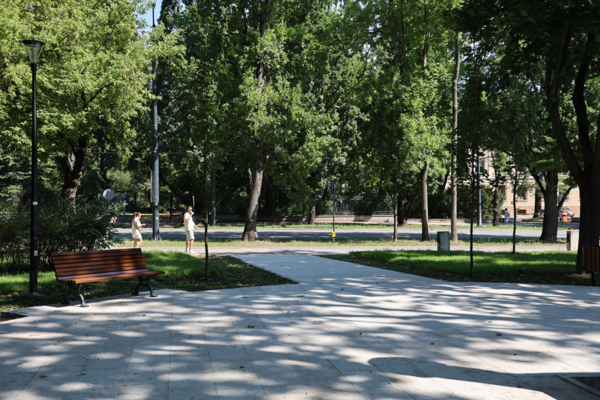 Skwer w centrum Lublina przeszedł metamorfozę!