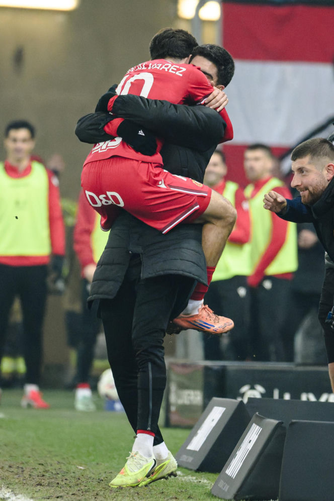 Widzew Łódź - Lech Poznań: Zdjęcia kibiców i zawodników z meczu 24. kolejki PKO BP Ekstraklasy