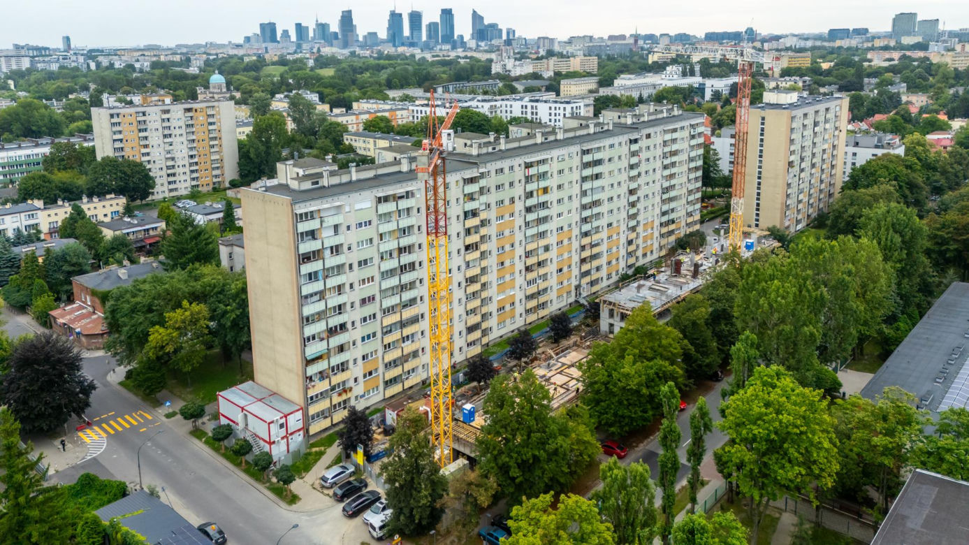 Inwestycja Wola Księcia Janusza w Warszawie w budowie