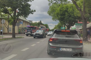 Zadymienie w budynku STBS przy ul. Starowiejskiej w Siedlcach