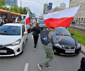 Protest przedsiębiorców w Warszawie