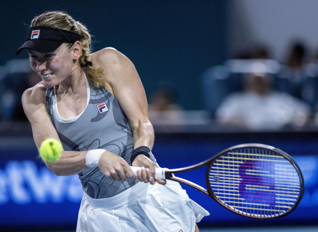 Turniej WTA 1000 w Miami 2024. Iga Świątek przegrała z Rosjanką Jekateriną Aleksandrową
