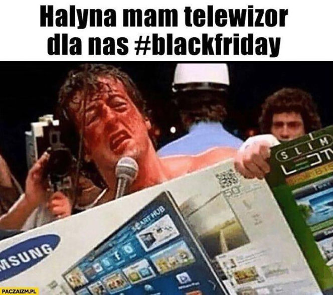 Memy na Black Friday