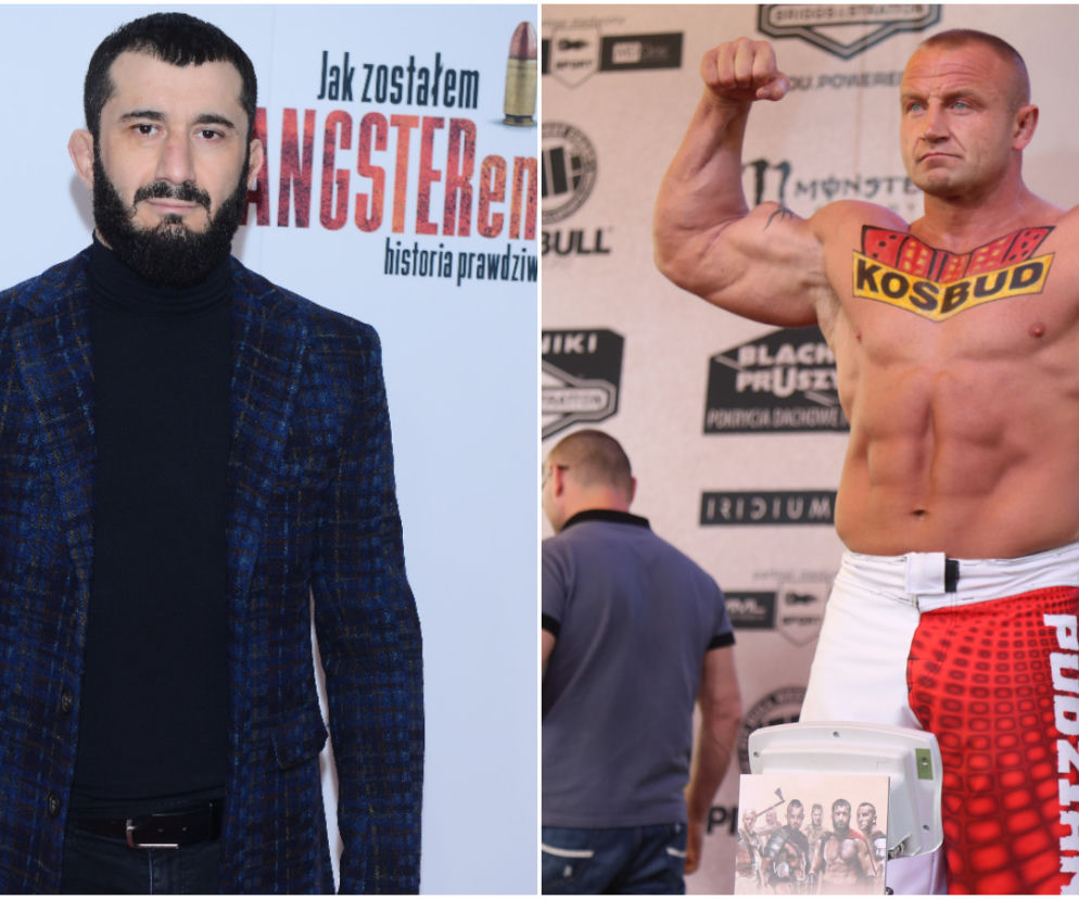 Mamed Khalidov i Mariusz Pudzianowski
