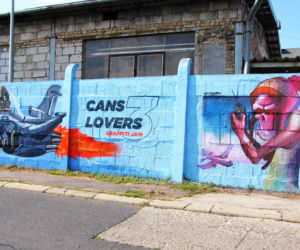 Graffiti przy Żeglarskiej w Rzeszowie nabrało kolorów